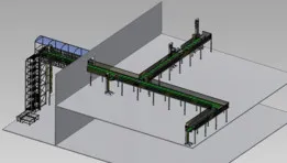 Conveyor systems, chain conveyors, vertical conveyors