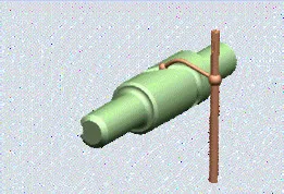 Barrel cam follower