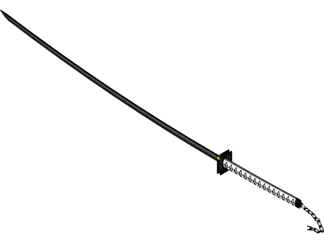 Bleach Ichigo Bankai Katana — Image 4 of 4