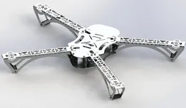 Quadrocopter Aluminium