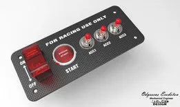 Racing Car Ignition Switch Panel