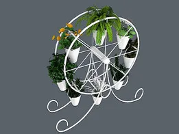 DECORATIVE FLOWER STAND 8