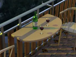 Folding table