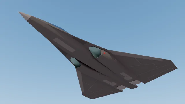 concept stealth jet — Image 13 of 14