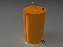 500 lube oil tank