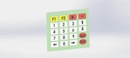 Matrix Keypad 5x4