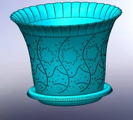 flowerpot mold - saksı kalıbı