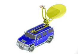 Hummer H2 with Radar