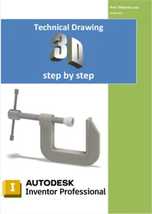 Teaching 3D technical drawing with Autodesk Inventor.