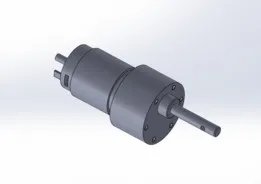 Orange 12V 10 RPM Johnson Geared DC Motor – Grade A Quality-Encoder Compatible