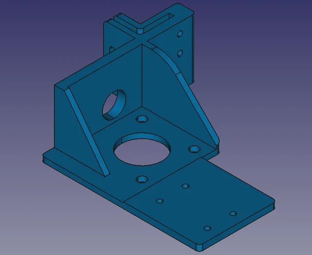 Creality CR-10 v2 Direct Drive adapter