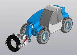 Телескопический погрузчик на базе COMPACTS