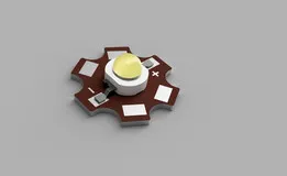 3W LED star
