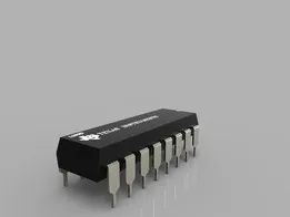 16 Pin DIP IC Package
