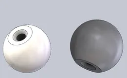 DIN 319 Ball knob - FORM C