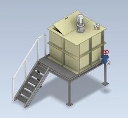 Acid Mixing Tank