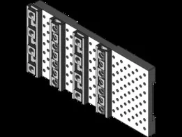 CNC Vice mounted Fixture plate with mitybites style clamps