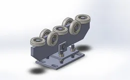 Sliding gate trolley