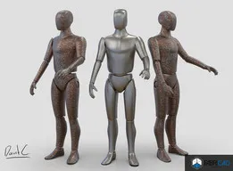 HUMAN MANNEQUIN / 1:1 SCALE - (MANIQUI HUMANO / ESCALA 1:1)