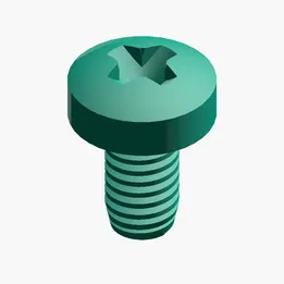 Parametric Pan Head Screw Generator (STEP, Customizable, CNC & 3D Printing)