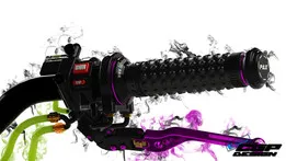PINKI handlebar with controls and levers...designed by paX