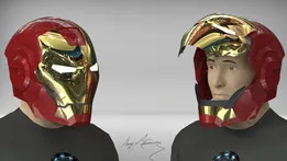 ELECTRONIC IRON MAN HELMET
