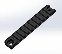 Picatinny Rail with 115mm length