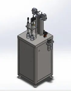 Semi-Manual Dual Nozzle Filling Machine – Industrial Design