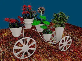 DECORATIVE FLOWER STAND 7