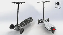 3 Wheel Electric Scooter