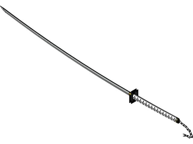 Bleach Ichigo Bankai Katana — Image 3 of 4