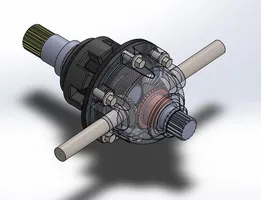 Diferansiyel Dişli Kutusu // Car Differential Gear Box // Solidworks2019
