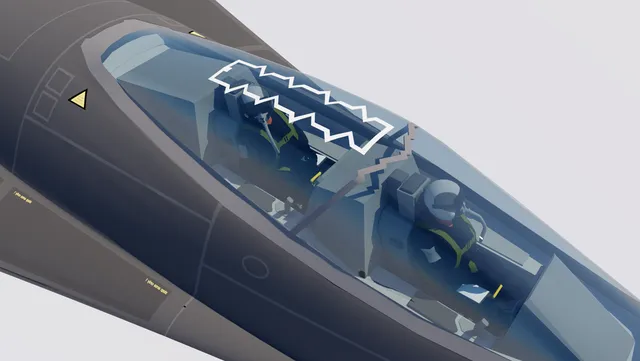 concept stealth jet — Image 10 of 14