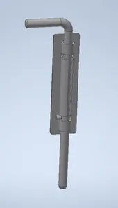 bayonet lock left (to the door)