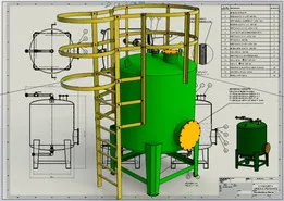 Tanque Filtro Eliminador de Lodos (Eliminator Tank Sludge)