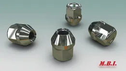 Wheel nut for steel rim 12x1.5 mm (Hyundai, Kia)