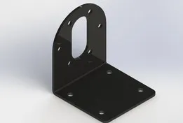 37 mm DC Geared Motor Mounting Bracket