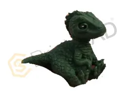 Mini Velociraptor – 3D Printable CAD Model | Detailed SolidWorks Dinosaur Design