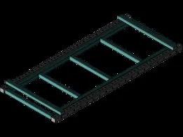 the ladder is extendable for PS-24P semi-trailer