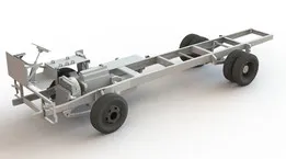 Chassis Mitsubishi Fuso FE 84G BC
