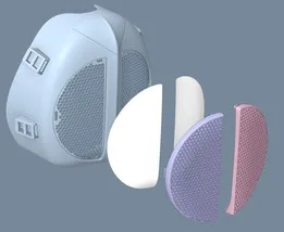 3D Printing Ready Covid-19 Face Mask Design
