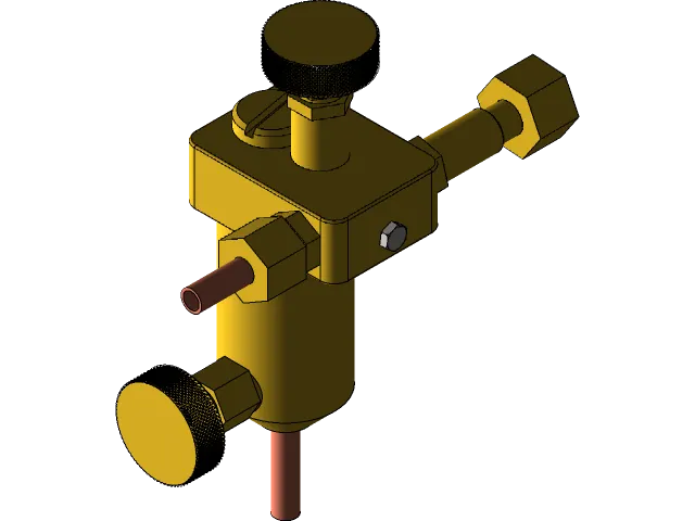 V-SHAPED DOUBLE ACTING STEAM ENGINE — Image 5 of 41