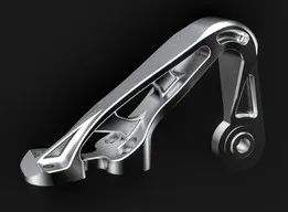 Airplane bearing bracket