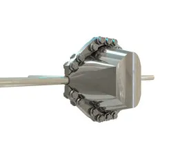 Rear-Axle Gear Differential Assembly (2.6:1)