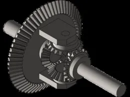 Differential gear mechanisms