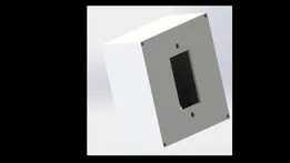 Single PVC switch box