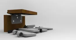 3D Printed Rotational Stopped Hinge