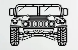 Humer H1 Silhouette