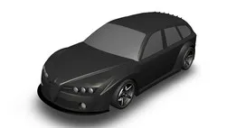 Alfa Romeo 159 Sportwagon Wide body kit