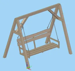 Garden swing